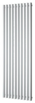 Plieger Designradiator Trento 1357 Watt Middenaansluiting 180x59 cm Mat Wit