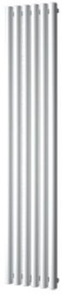 Plieger Designradiator Trento 814 Watt Middenaansluiting 180x35 cm Antraciet Metallic