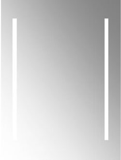Plieger Duo spiegel met verticale LED-verlichting met schakelaar 60x80 cm