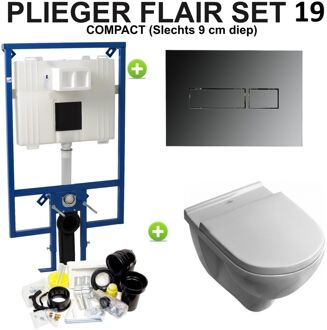 Plieger Flair Compact O'novo set19 Chroom (meerprijs €20,00)