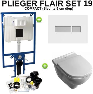 Plieger Flair Compact O'novo set19 Wit/ Matchroom (meerprijs €30,00)