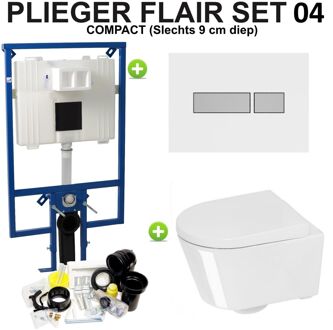 Plieger Flair compact set04 Wit/Matchroom (meerprijs €30,00)