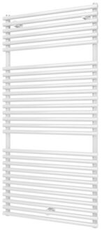 Plieger Florian NXT EL elektrische radiator - Nexus zonder thermostaat - 121.6x50cm - 600 watt - wit 1317147 Wit glans