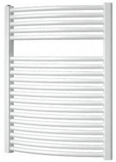 Plieger Handdoekradiator Odro gebogen 764 x 585 mm Zwart