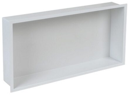 Plieger Inbox 60x30x7.5cm inbouwnis met flens waterproof rvs