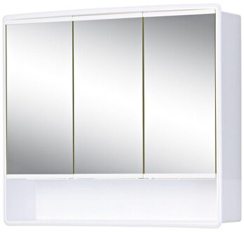 Plieger Lymo spiegelkast met 3 deuren 58x49.5x14.5cm wit
