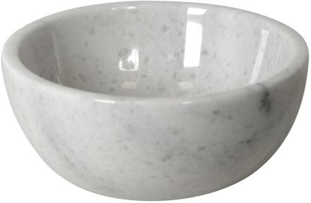 Plieger Mini Round waskom - 26x26x12cm - marmer wit washbasin 26 marble white Marmer Wit mat