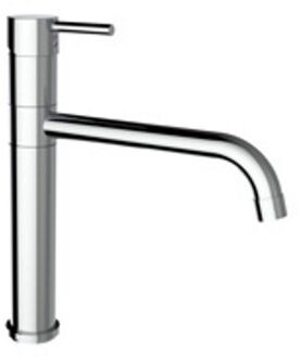 Plieger Napoli 1-gats keukenkraan met draaibare uitloop cold start chroom