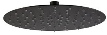 Plieger Napoli hoofddouche rond Ø25cm 9L/min. mat zwart