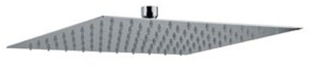 Plieger Napoli hoofddouche vierkant 25x25cm 9L/min. RVS