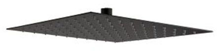 Plieger Napoli hoofddouche vierkant 30x30cm 15L/min. mat zwart