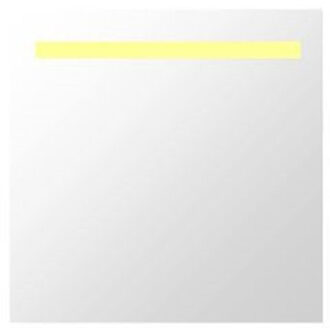 Plieger One spiegel met LED verlichting horizontaal 60x60cm