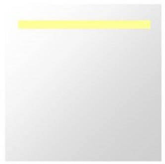 Plieger One spiegel met LED verlichting horizontaal 60x60cm