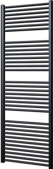 Plieger Palermo designradiator horizontaal 1702x600mm 921W zwart grafiet (black graphite)