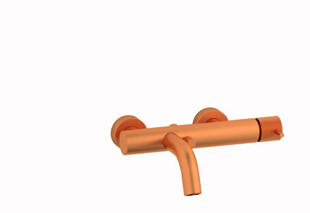 Plieger Roma badkraan met omstel en koppelingen HOH=15cm geborsteld koper