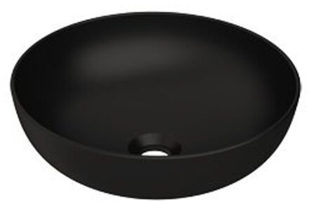 Plieger Round waskom Ø38x13.6cm mat zwart