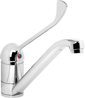 Plieger Smart Keukenkraan - Lange Hendel - Draaibare Uitloop - Chroom