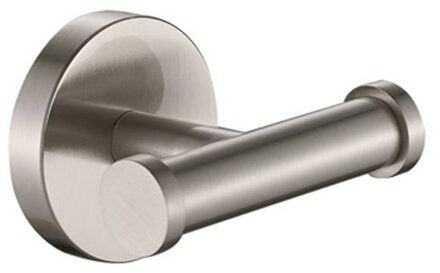 Plieger Vigo haak dubbel RVS brushed