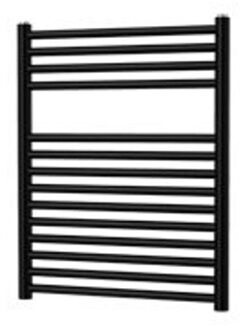 Plieger Vulcano designradiator horizontaal 688x550mm 348W zwart