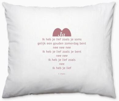 Plint kussensloop 'Ja' K. Schippers -   (ISBN: 9789076841823)