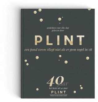 Plint  -   Plint Jubileumboek 40 jaar Plint