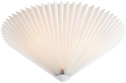 Plisado plafondlamp, wit, Ø 50 cm