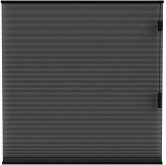 Plisségordijn Dubbel 25mm Verduisterend - (15022) - Polyester - Zwart - 120x10x10 Cm