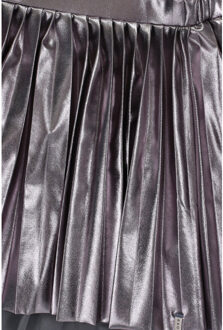 Plooirokje shine voor meisjes in de kleur Zilver - 92