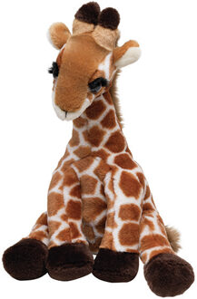Pluche Afrikaanse Giraffe knuffel van 30 cm