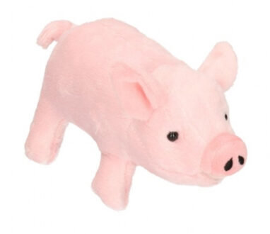 Pluche biggetjes knuffeldier 21 cm boerderij dieren