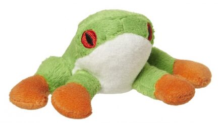 pluche boomkikker knuffel - 10 cm - Kikkers - knuffeldieren
