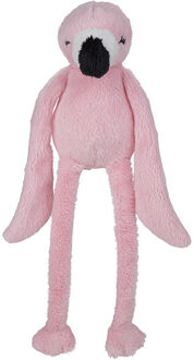 Pluche dieren knuffels Flamingo van 30 cm - Vogel knuffels Multikleur