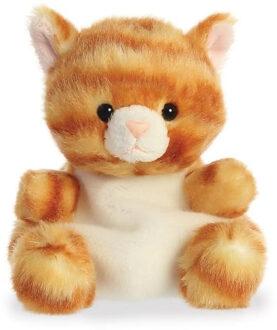 Pluche dieren knuffels lapjes kat van 13 cm - Knuffeldieren katten - Knuffel huisdieren Multikleur