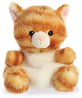 Pluche dieren knuffels lapjes kat van 13 cm - Knuffeldieren katten - Knuffel huisdieren Multikleur