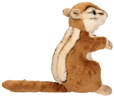 Pluche eekhoorn - knuffel - 17 cm - knuffeldier