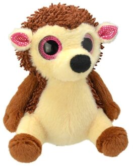 Pluche egel bruin knuffel 19 cm knuffeldieren - Knuffel bosdieren