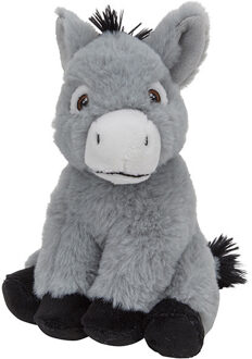 pluche ezel - 16 cm - knuffeldier - boerderij dieren