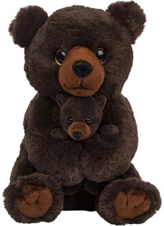 Pluche familie Beren knuffels van 22 cm