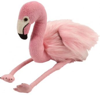 Pluche Flamingo - 30 Cm Roze