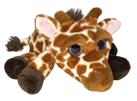 Pluche giraf knuffel 33 cm Multi