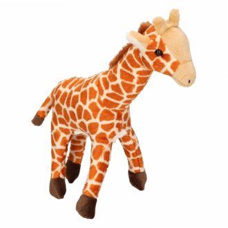 Pluche giraffes 24 cm - Knuffeldier Multikleur