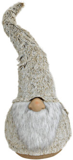 Pluche gnome/dwerg decoratie pop/knuffel grijs 67 cm