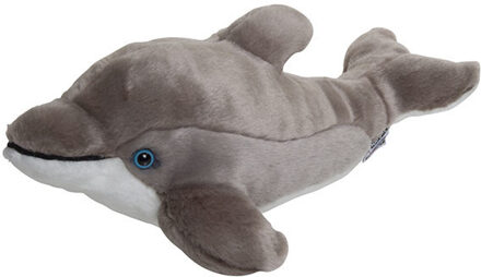 Pluche grijze Dolfijn knuffel van 40 cm