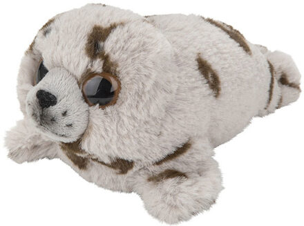 Pluche grijze Zeehond knuffeldier van 18 cm - Knuffel zeedieren Multikleur