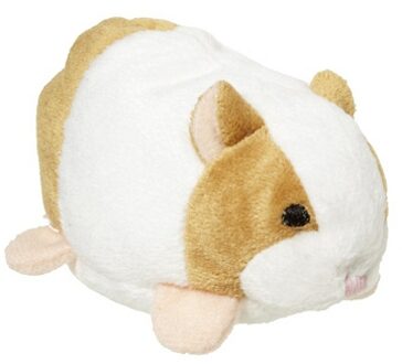 Pluche hamster knuffeltje 10 cm - Knuffel huisdieren Multikleur