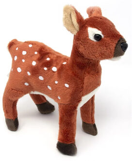 pluche hertje knuffel - 20 cm - bosdieren - herten