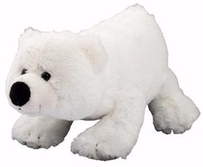 Pluche ijsbeer knuffel 17 cm