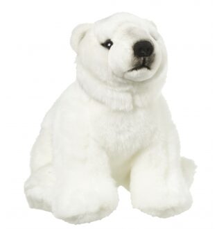 pluche IJsbeer knuffel - 22 cm - knuffels
