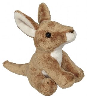 Pluche kangoeroe - knuffel kangaroe - 15 cm - Aussie knuffeldier