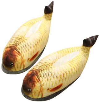 Pluche Katoen Slippers Innovatieve Simulatie Meerval Vorm Slippers Warm Antislip Schoenen Voor Thuis Indoor Dragen 1